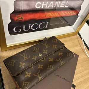Louis Vuitton Brown Monogram Wallet